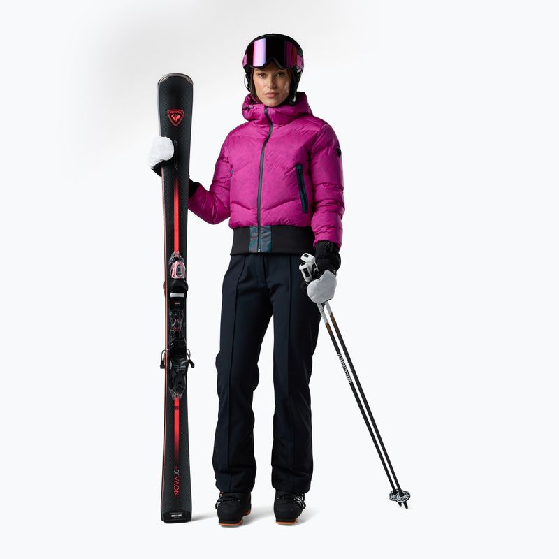 Куртка лижна жіноча Rossignol Snowblaze Down Bomber electric fuchsia 2