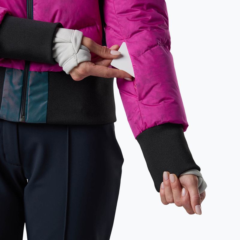 Куртка лижна жіноча Rossignol Snowblaze Down Bomber electric fuchsia 8