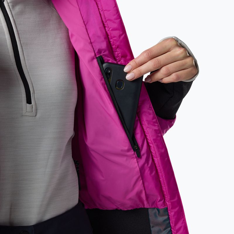 Куртка лижна жіноча Rossignol Snowblaze Down Bomber electric fuchsia 9