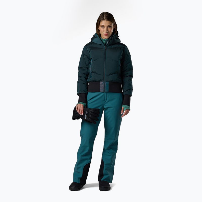 Куртка лижна жіноча Rossignol Snowblaze Down Bomber transformative teal 2
