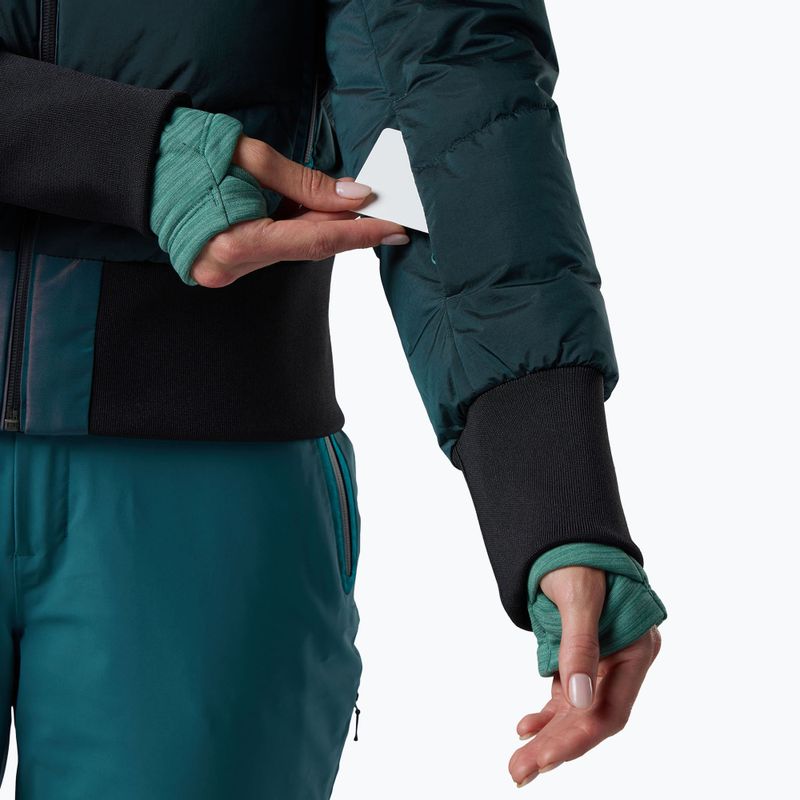 Куртка лижна жіноча Rossignol Snowblaze Down Bomber transformative teal 10