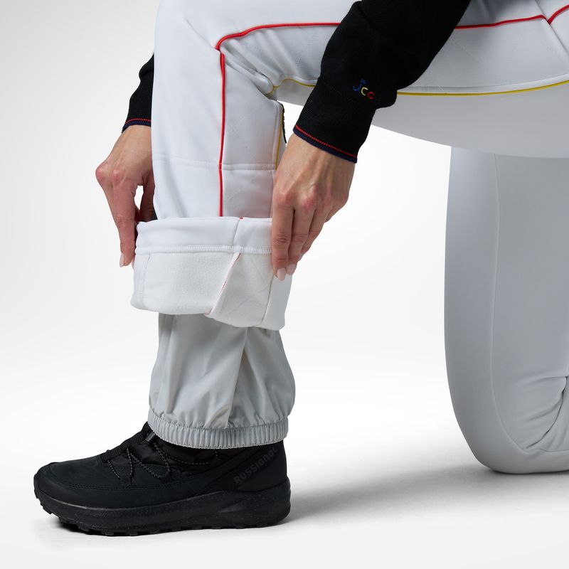 Штани лижні жіночі Rossignol JCC Softshell white 7