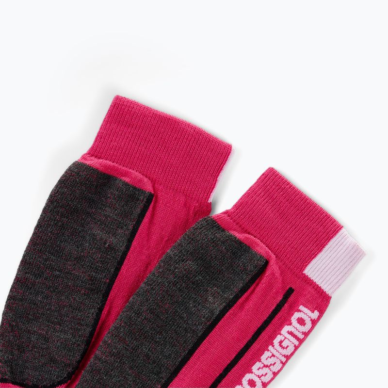 Шкарпетки лижні дитячі Rossignol Essential electric fuchsia 2