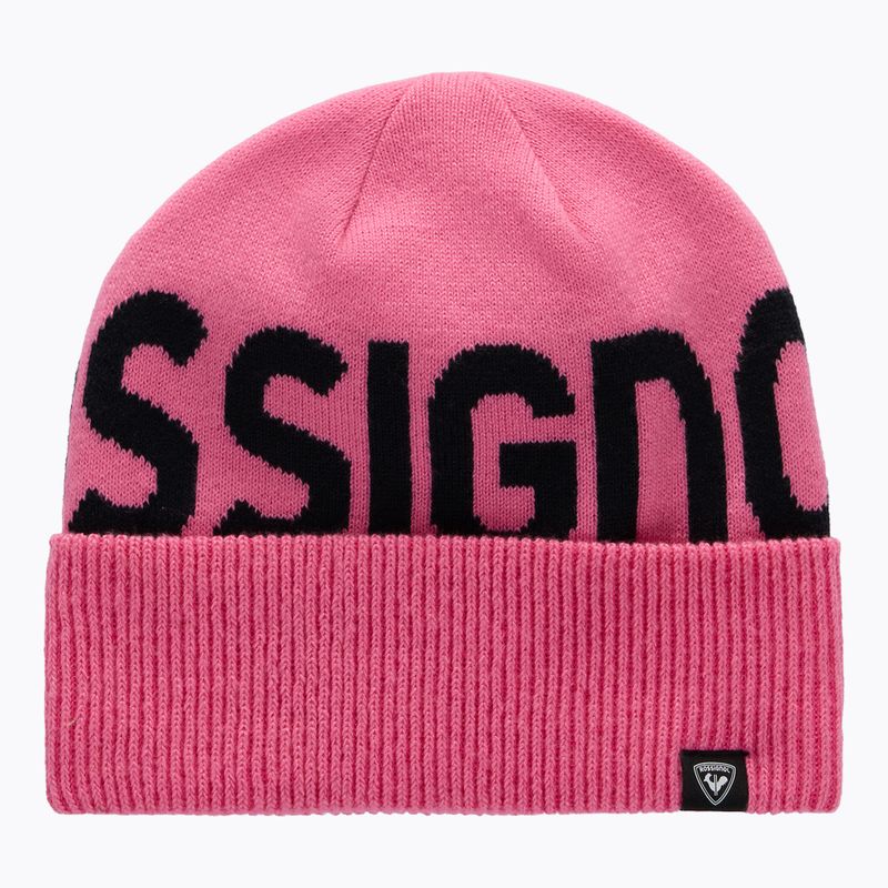 Шапка зимова Rossignol Strawpile Beanie electric fuchsia