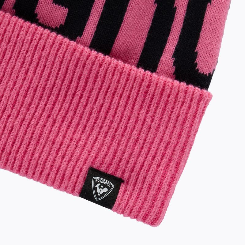 Шапка зимова Rossignol Strawpile Beanie electric fuchsia 3