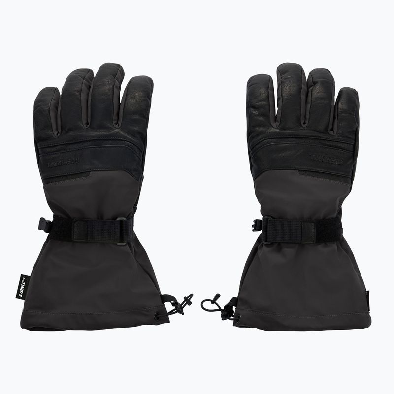 Рукавиці лижні чоловічі Rossignol Leather Mix black 2