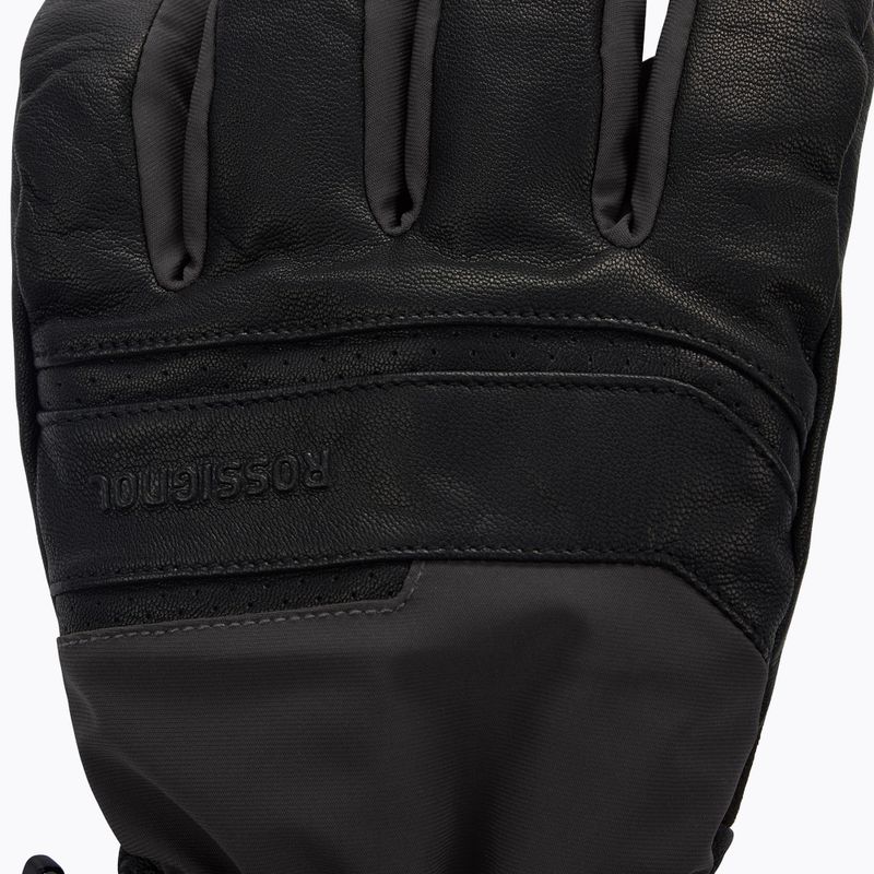 Рукавиці лижні чоловічі Rossignol Leather Mix black 3
