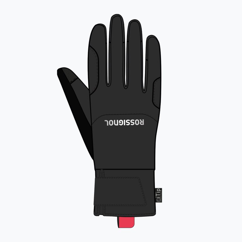 Рукавиці для скітуру Rossignol CWA R-Shell Wind black 3