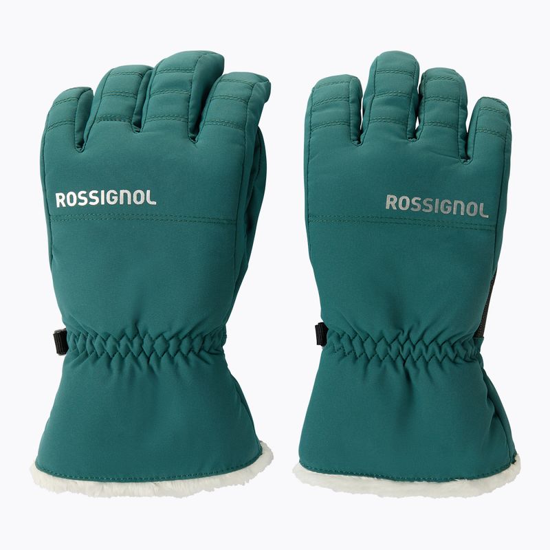 Рукавиці лижні жіночі Rossignol Perfy G transformative teal 2
