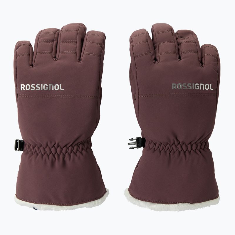 Рукавиці лижні жіночі Rossignol Perfy G huckleberry 2