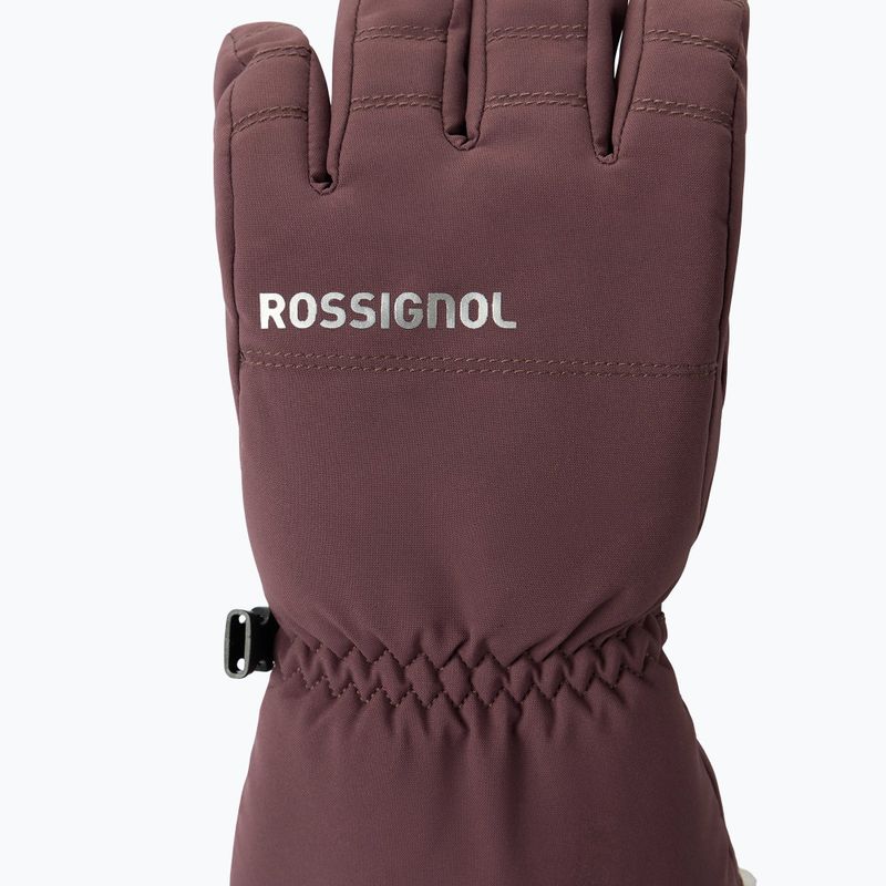 Рукавиці лижні жіночі Rossignol Perfy G huckleberry 3