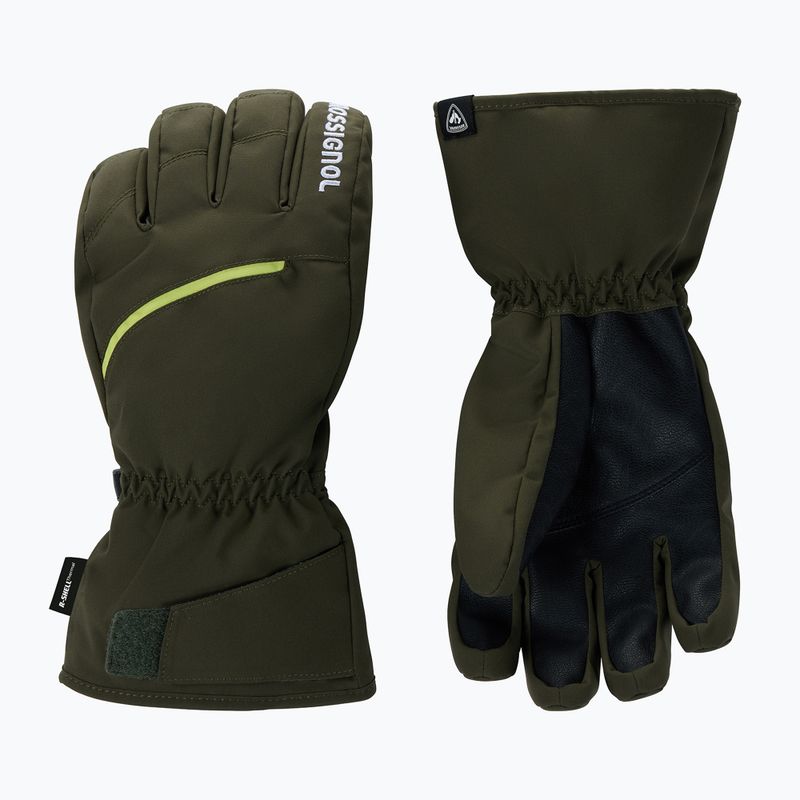Рукавиці лижні чоловічі Rossignol Perf R-Shell Thermal olive shadow 2