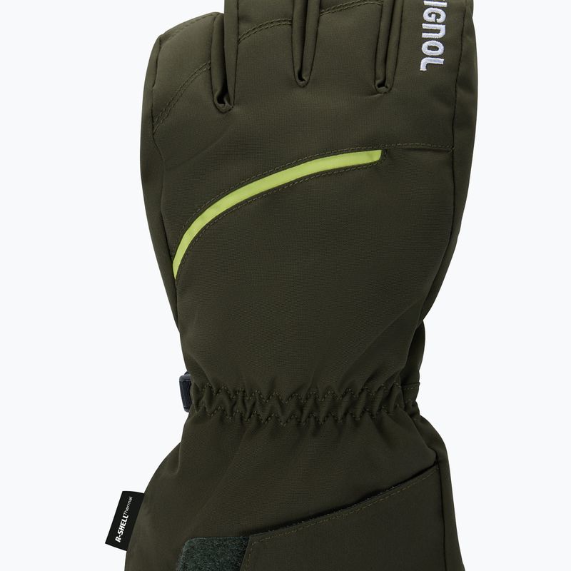 Рукавиці лижні чоловічі Rossignol Perf R-Shell Thermal olive shadow 3