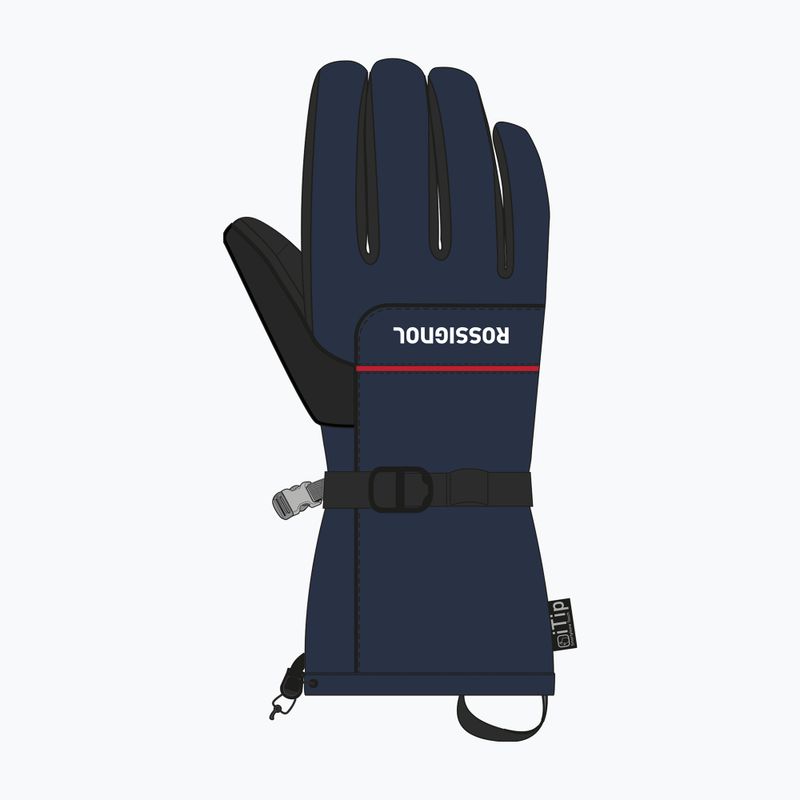 Рукавиці лижні чоловічі Rossignol Action R-Shell Dry dark navy 3