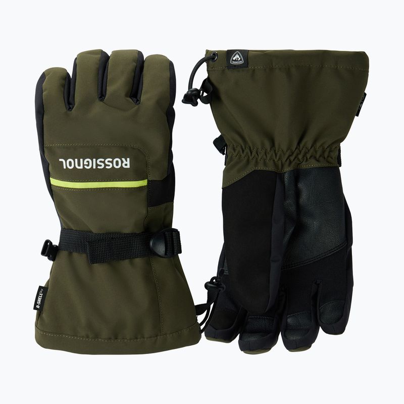 Рукавиці лижні чоловічі Rossignol Action R-Shell Dry olive shadow 2