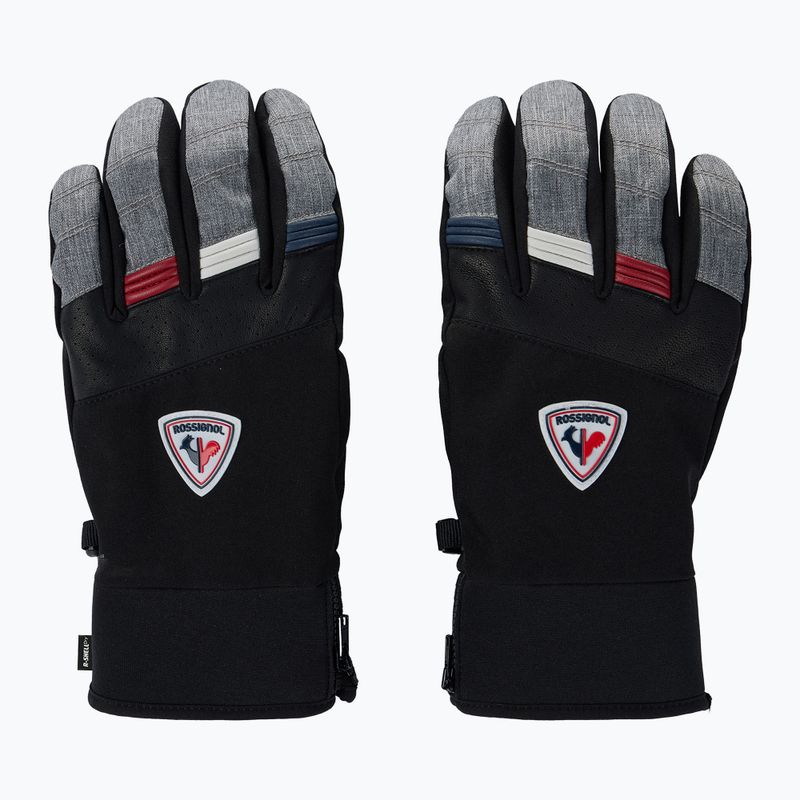 Рукавиці лижні чоловічі Rossignol Strato R-Shell Dry heather grey 2