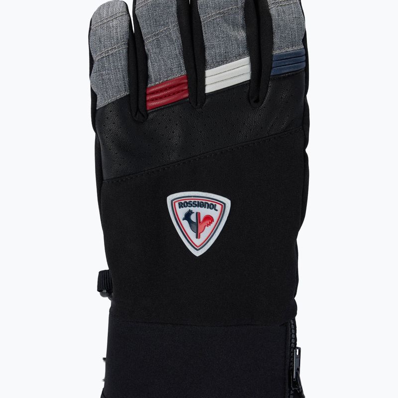 Рукавиці лижні чоловічі Rossignol Strato R-Shell Dry heather grey 3