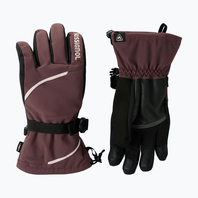 Рукавиці лижні жіночі Rossignol Temptation R-Shell huckleberry 2
