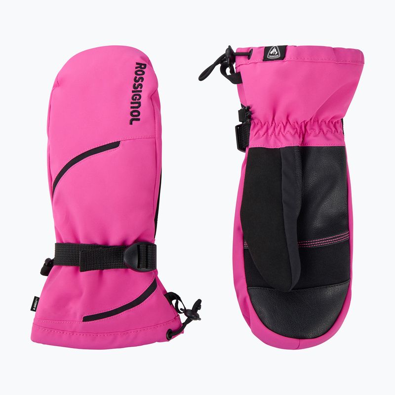 Рукавиці лижні жіночі Rossignol Temptation Mittens R-Shell electric fuchsia 2