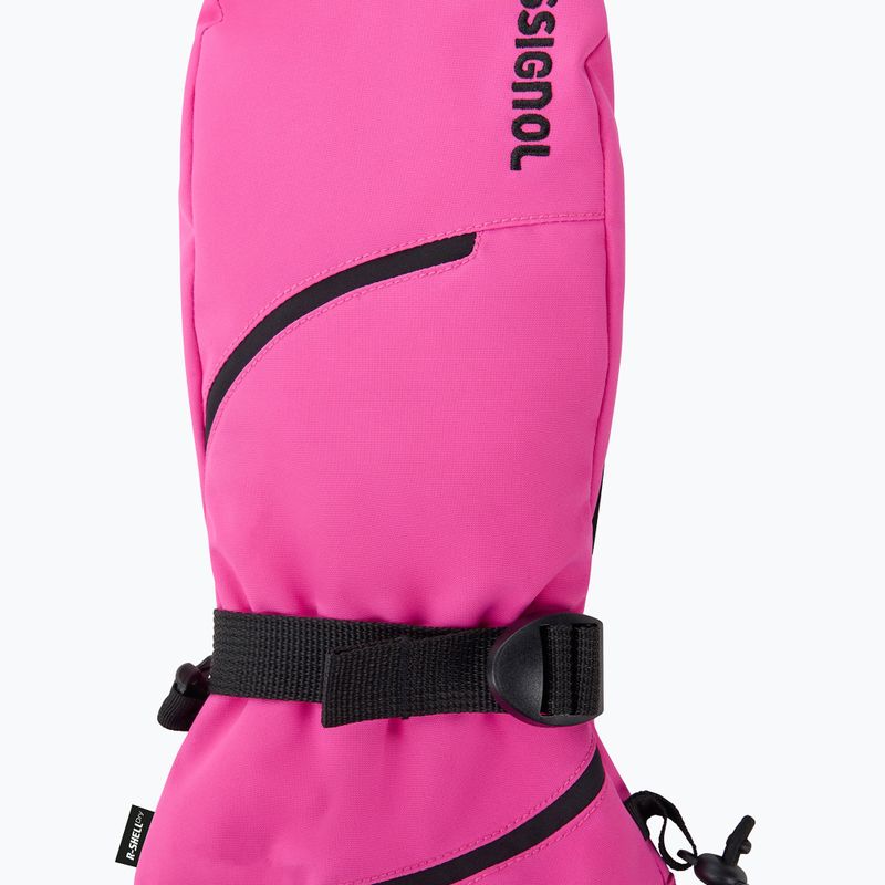 Рукавиці лижні жіночі Rossignol Temptation Mittens R-Shell electric fuchsia 3