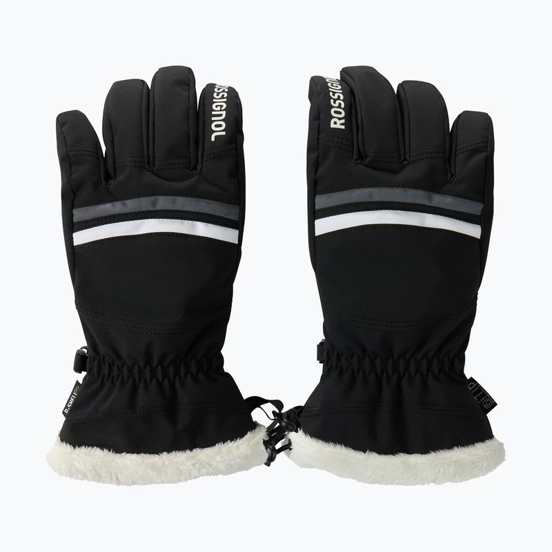 Рукавиці лижні жіночі Rossignol Piste R-Shell Dry black