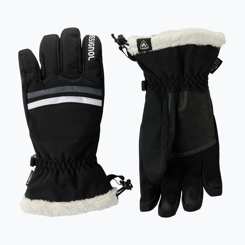 Рукавиці лижні жіночі Rossignol Piste R-Shell Dry black 2