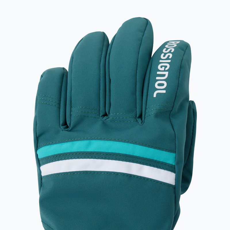 Рукавиці лижні жіночі Rossignol Piste R-Shell Dry transformative teal 3