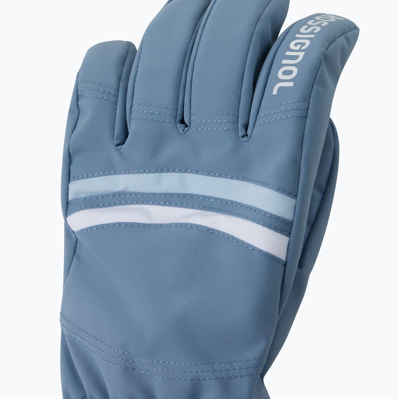 Рукавиці лижні жіночі Rossignol Piste R-Shell Dry windward blue 3