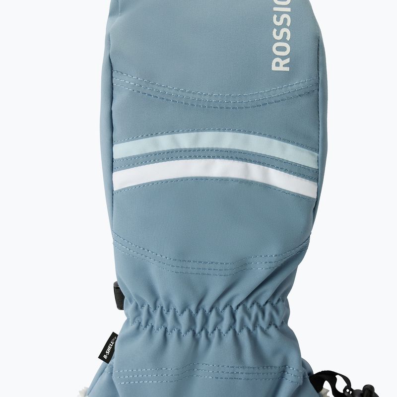 Рукавиці лижні жіночі Rossignol Piste Mittens R-Shell Dry windward blue 3