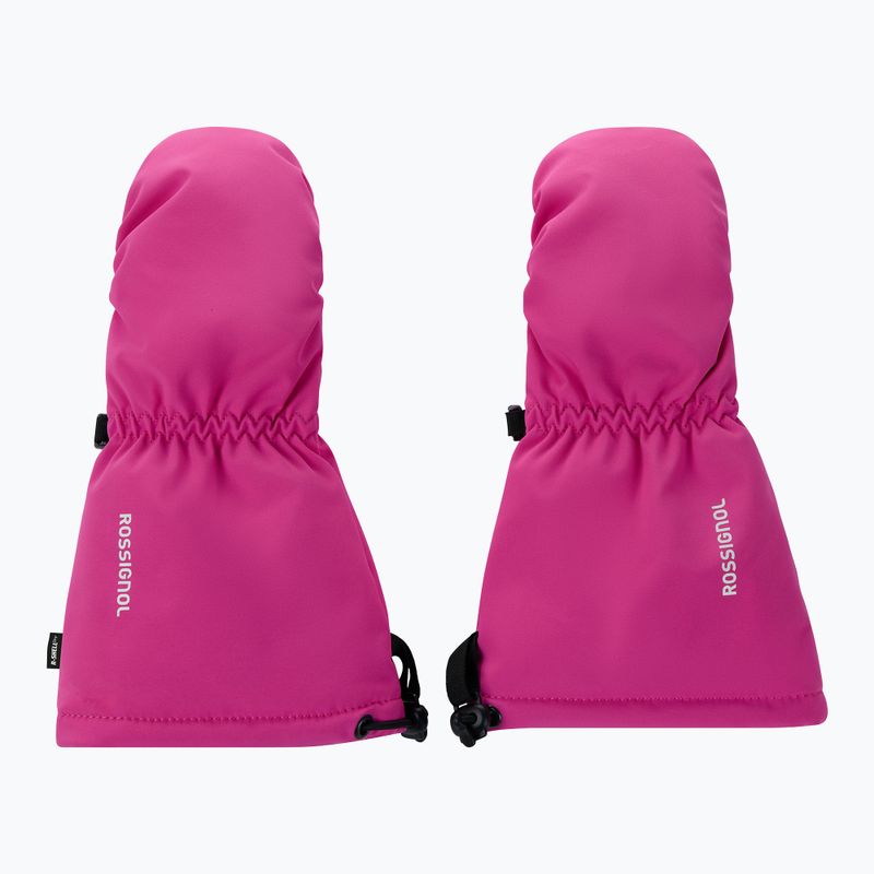 Рукавички лижні дитячі Rossignol Mittens R-Shell Dry electric fuchsia 2