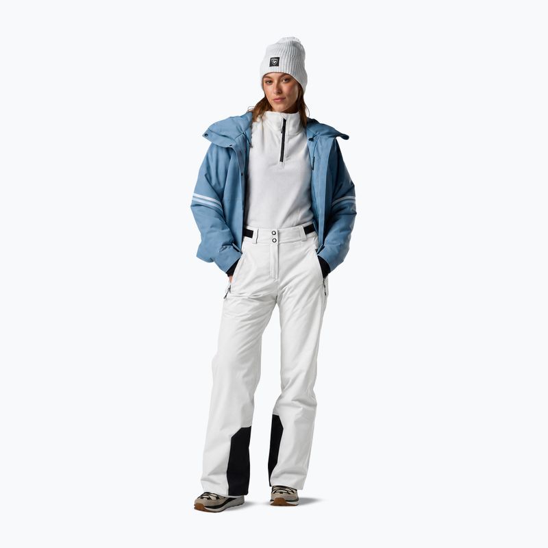Штани лижні жіночі Rossignol Strawpile Insulated white 2