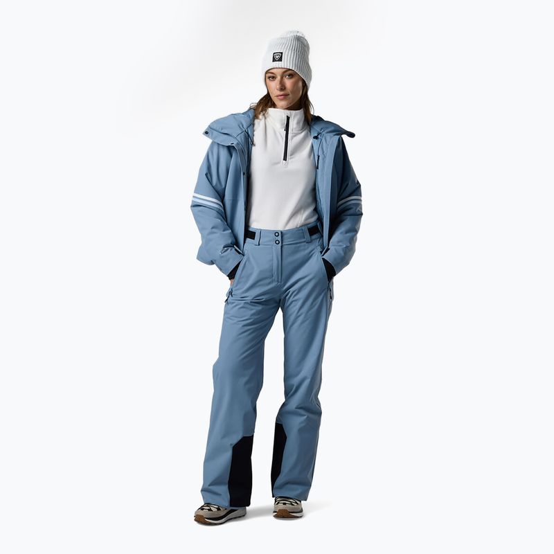 Штани лижні жіночі Rossignol Strawpile Insulated windward blue 2