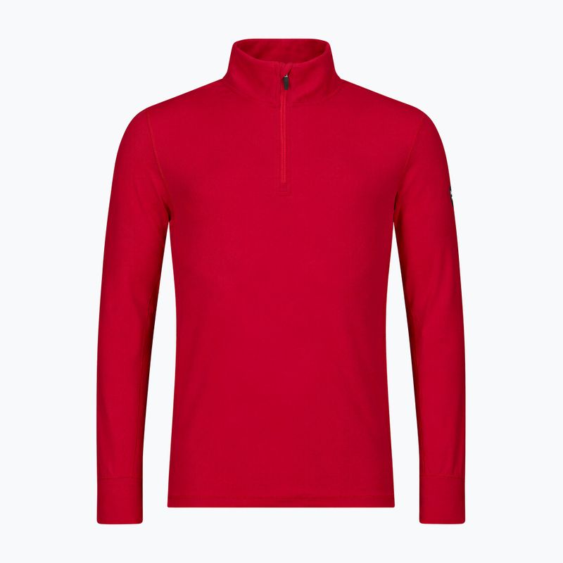 Кофта лижна чоловіча Rossignol Mid Layer Stertch Half Zip sports red 5