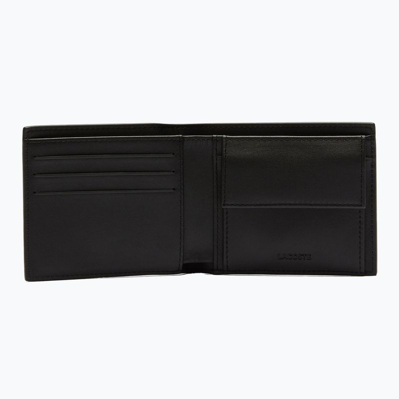 Гаманець чоловічий Lacoste NH1112FG noir 2