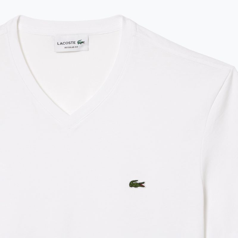 Чоловіча футболка Lacoste TH2036 біла 4