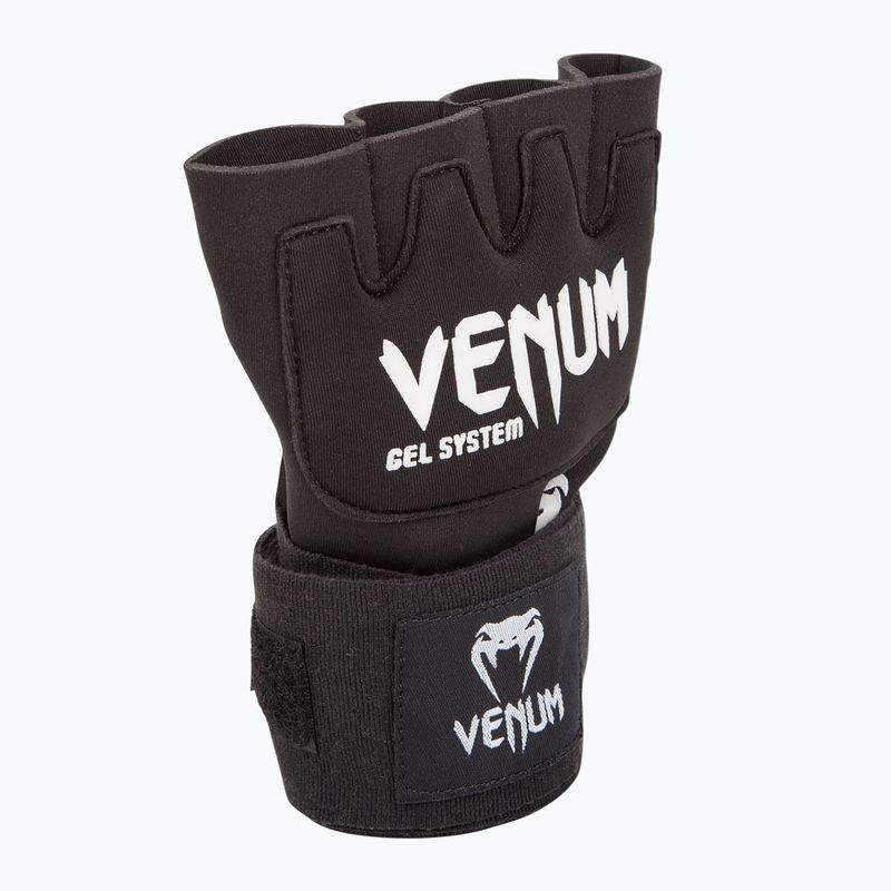 Рукавиці внутрішні Venum Gel Kontact Quick Wraps black/white 2