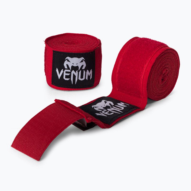 Бинти боксерські Venum Kontact червоні 0429