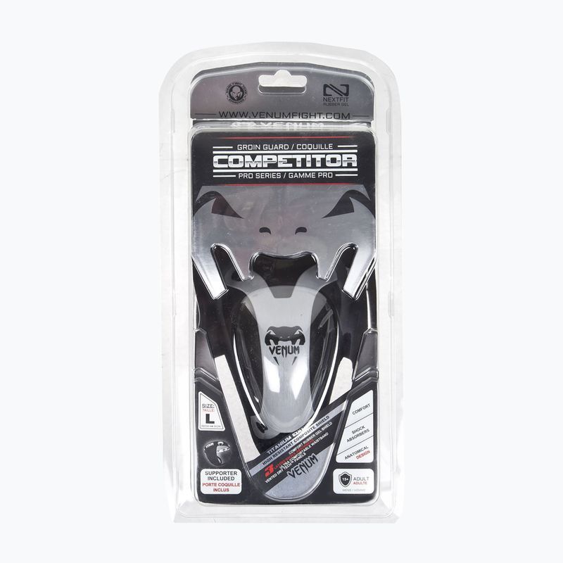 Протектор промежини Venum Competitor Groin Guard & Support сріблястий EU-VENUM-1063 10