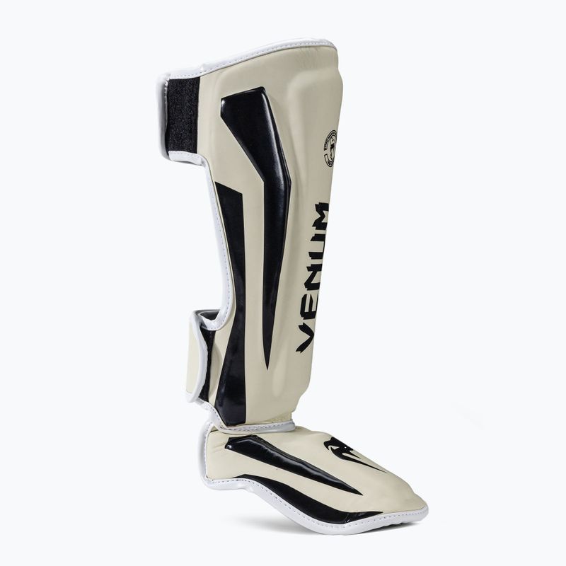 Протектори гомілок Venum Elite Standup Shinguards чорно-білі VENUM-1394 2