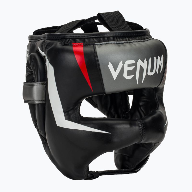 Шолом боксерський Venum Elite Iron black/red