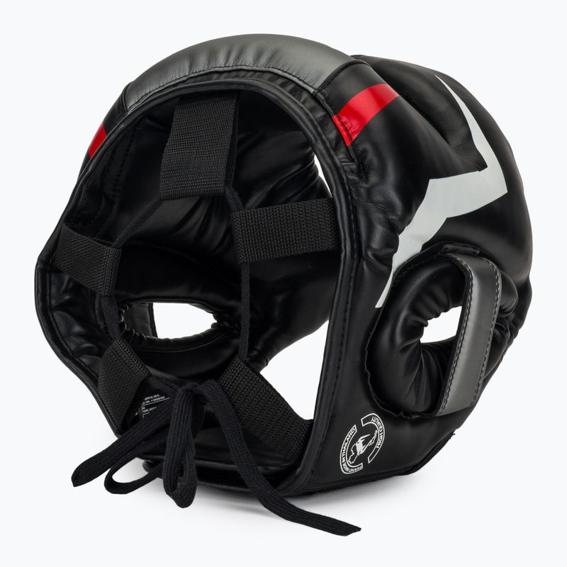 Шолом боксерський Venum Elite Iron black/red 6