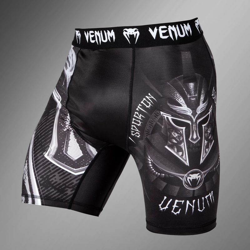 Шорти для тренувань Venum Vale Tudno Gladiator 3.0 black/white 2