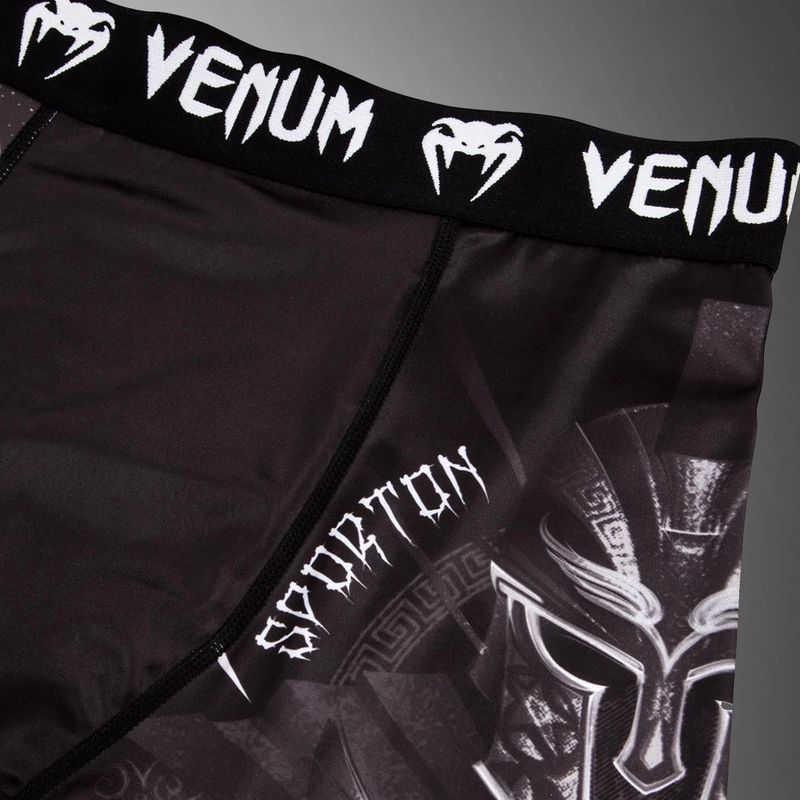 Шорти для тренувань Venum Vale Tudno Gladiator 3.0 black/white 5