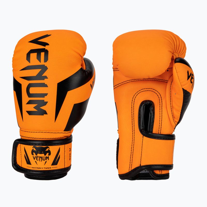 Рукавиці боксерські дитячі Venum Elite Boxing fluo orange