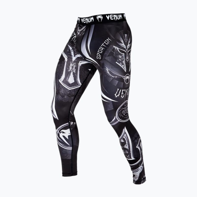 Легінси для тренувань чоловічі Venum Gladiator 3.0 Compression Tights black/white 2