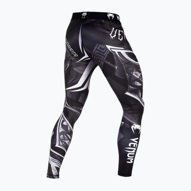 Легінси для тренувань чоловічі Venum Gladiator 3.0 Compression Tights black/white 3