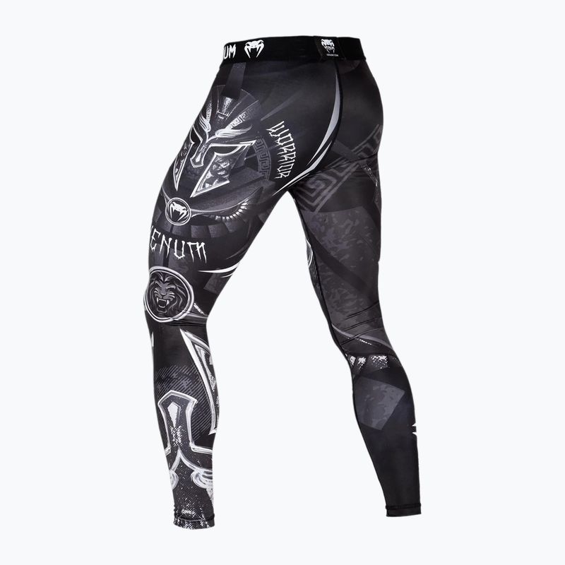 Легінси для тренувань чоловічі Venum Gladiator 3.0 Compression Tights black/white 4