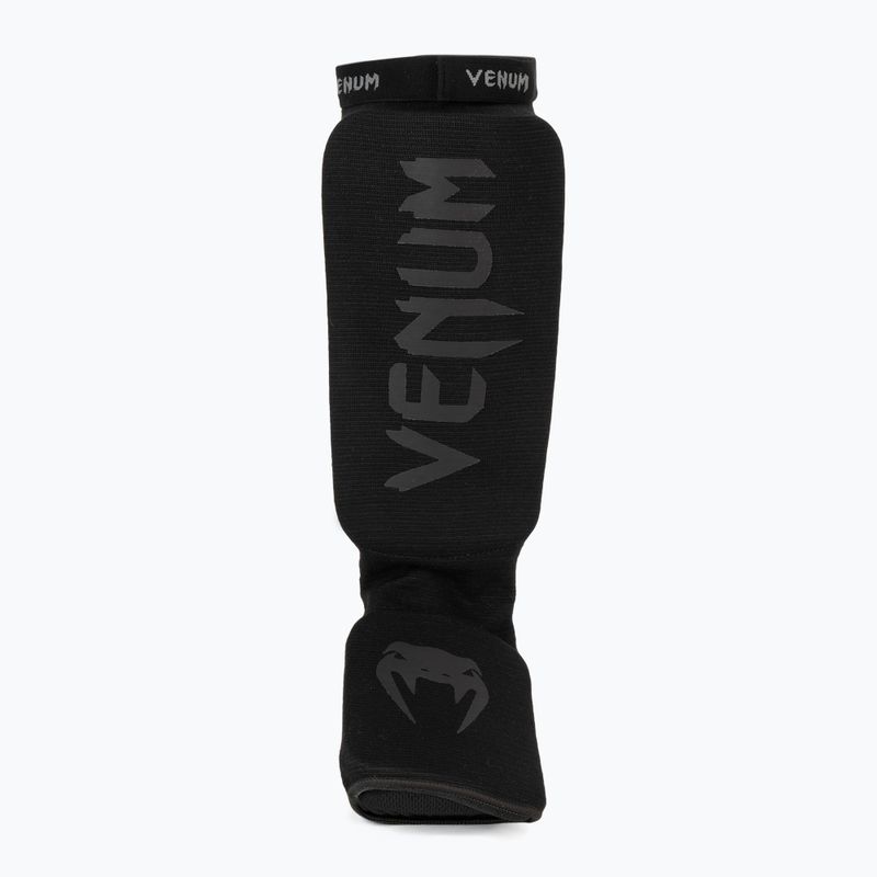 Захист для гомілок та стоп Venum Kontact Shin Guards black/black 4