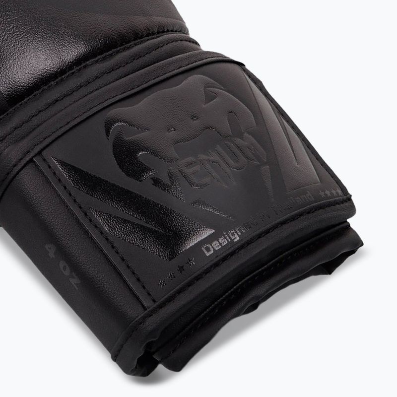 Рукавиці боксерські дитячі Venum Challenger 2.0 Kids black/white 3