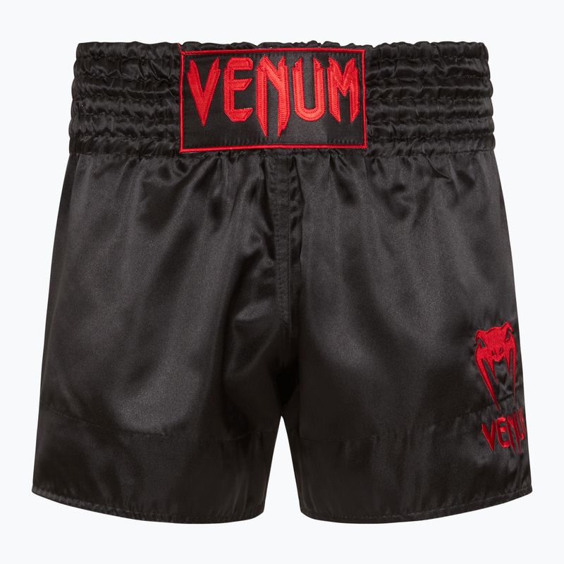 Шорти для тренувань чоловічі Venum Classic Muay Thai black/red